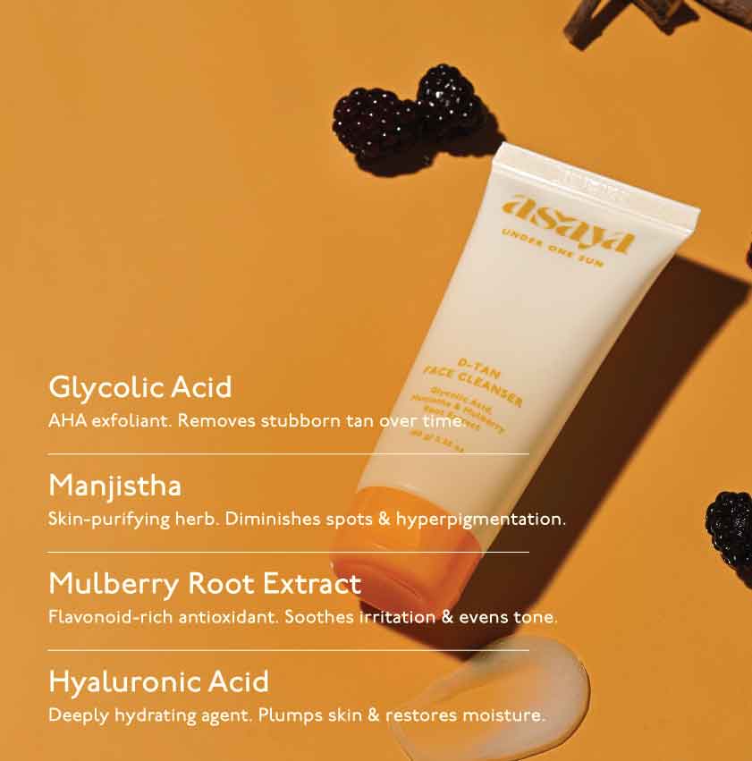 D-Tan Face Cleanser - Tan Removal Facewash for Dull Skin - Image 3