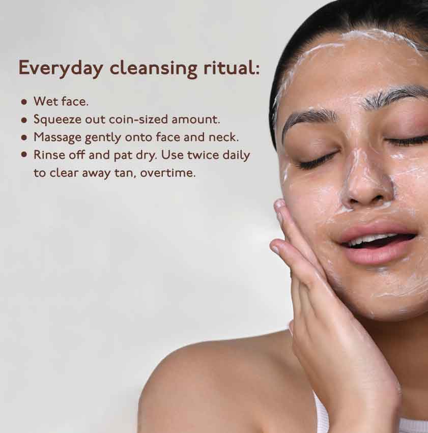 D-Tan Face Cleanser - Tan Removal Facewash for Dull Skin - Image 6