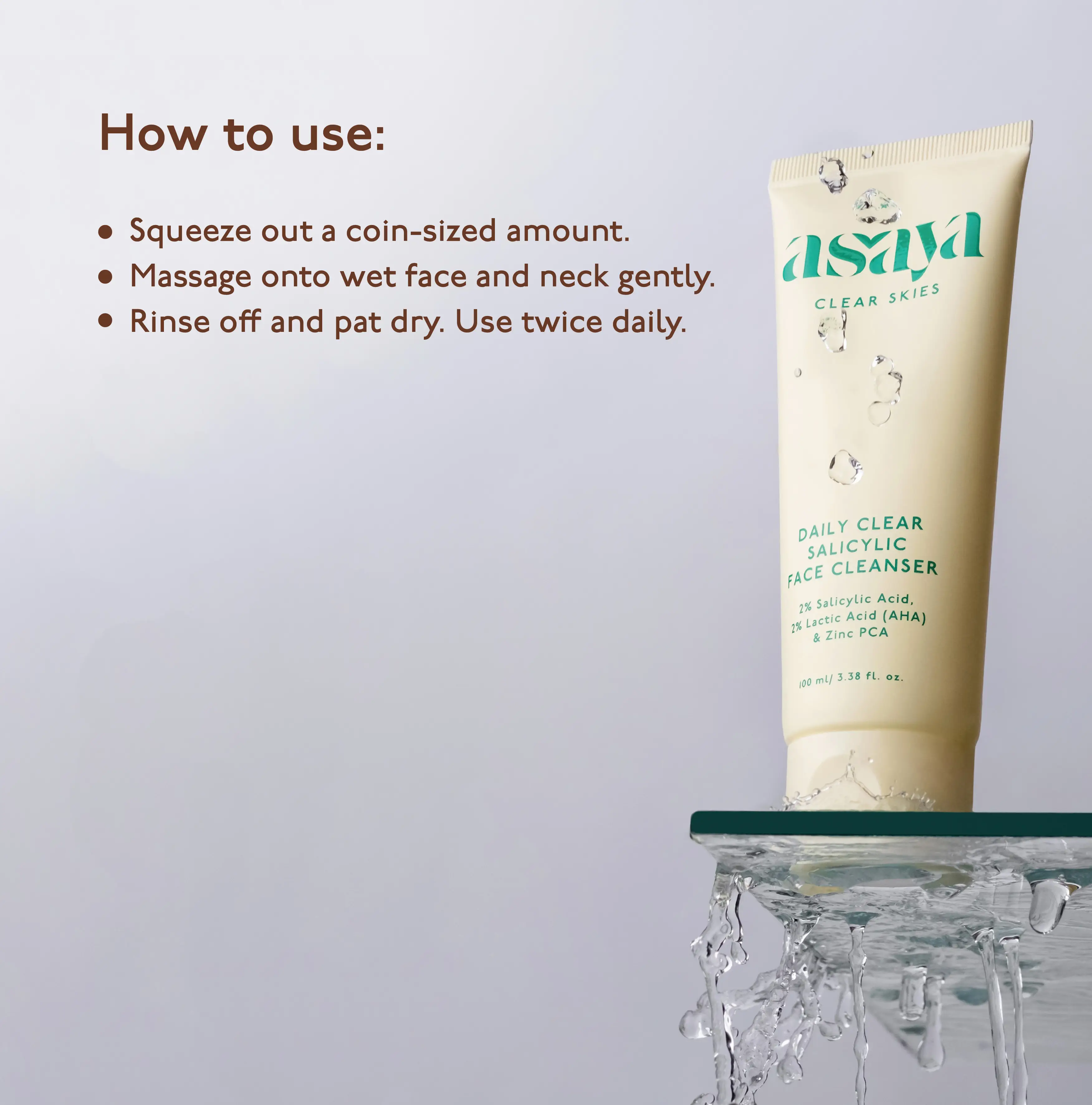 Daily Clear Salicylic Face Cleanser - Face Wash for Oily Skin - Image 7