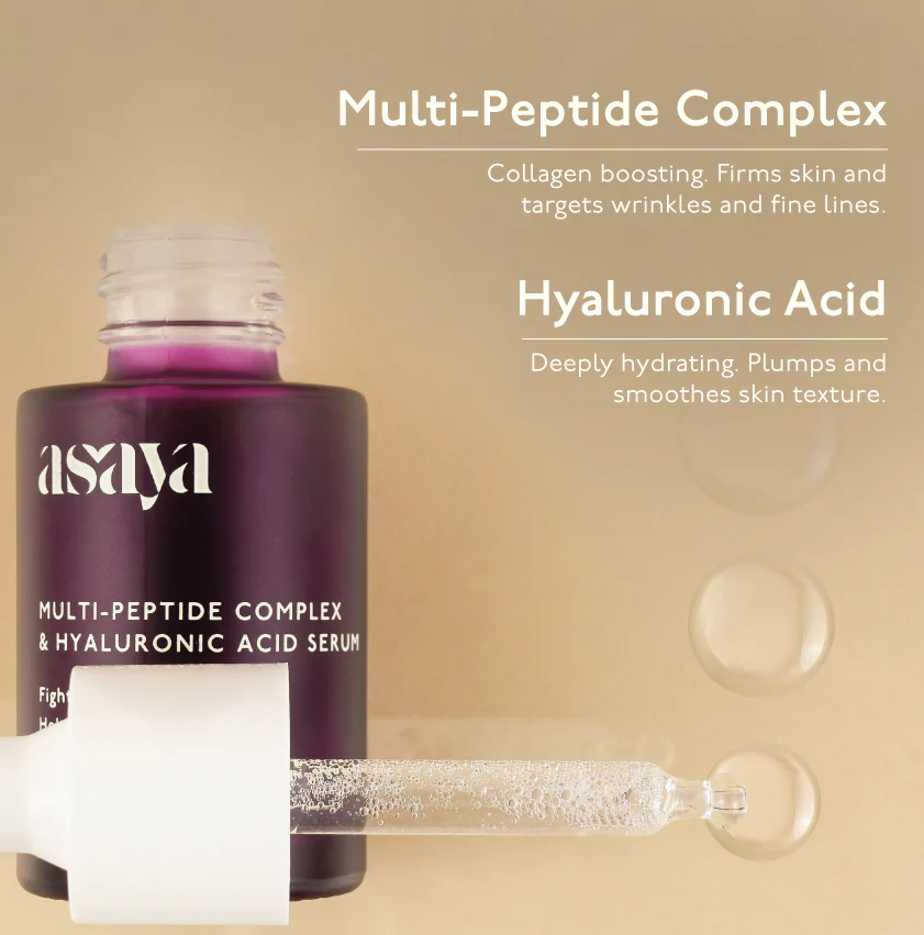 5% Multi Peptide Complex & Hyaluronic Acid Serum for Face, Collagen Booster - Image 3